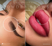 Powder brows + Lips + Eyeliner koulutus (suomeksi)